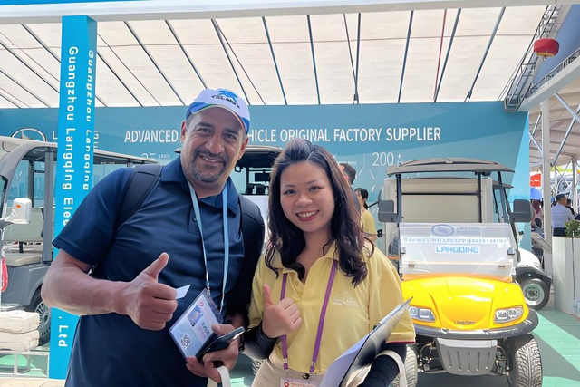 Il 137 ° produttore di carrelli da golf equo-elettrico di importazione e esportazione in Cina
