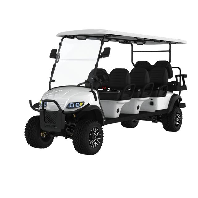 Voiturette de golf sur&eacute;lev&eacute;e &eacute;lectrique 8 personnes LQD060A+2