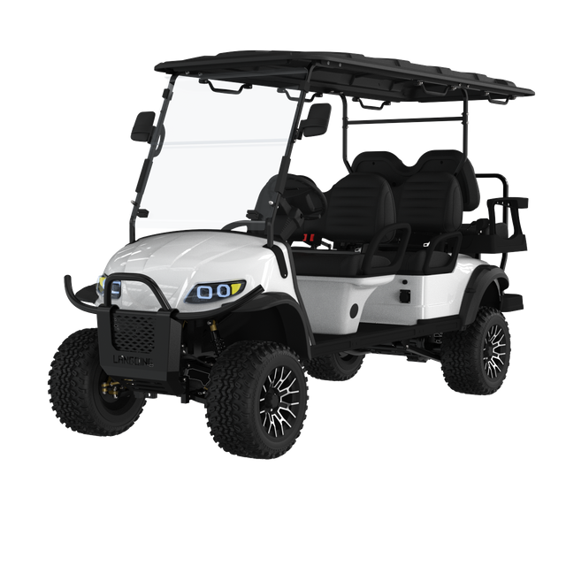 Voiturettes de golf &eacute;lectriques 6 personnes LQD040A+2